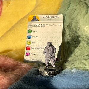 Mother Grizzly 011 - Yu-Gi-Oh! Series 1 - Yugioh Heroclix Miniature
